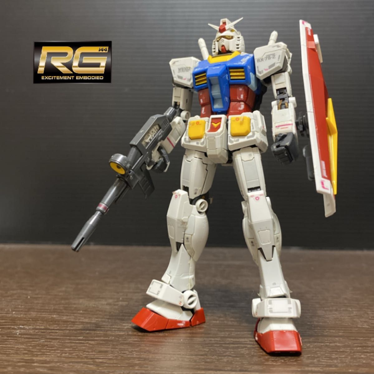 zjガンプラ完成品ジャンク 機動戦士ガンダム RG 1/144 ガンダム｜Yahoo