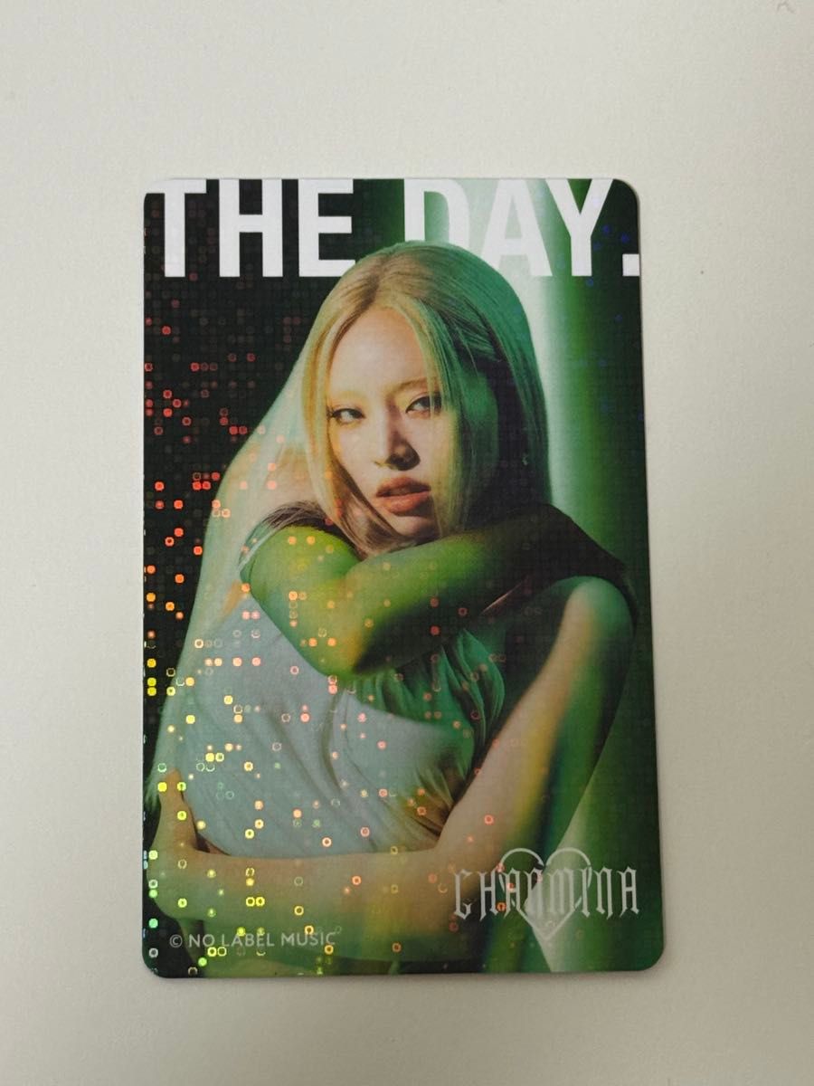 HANA タブレットボディメンテ ホログラム トレカ ちゃんみなChanmina