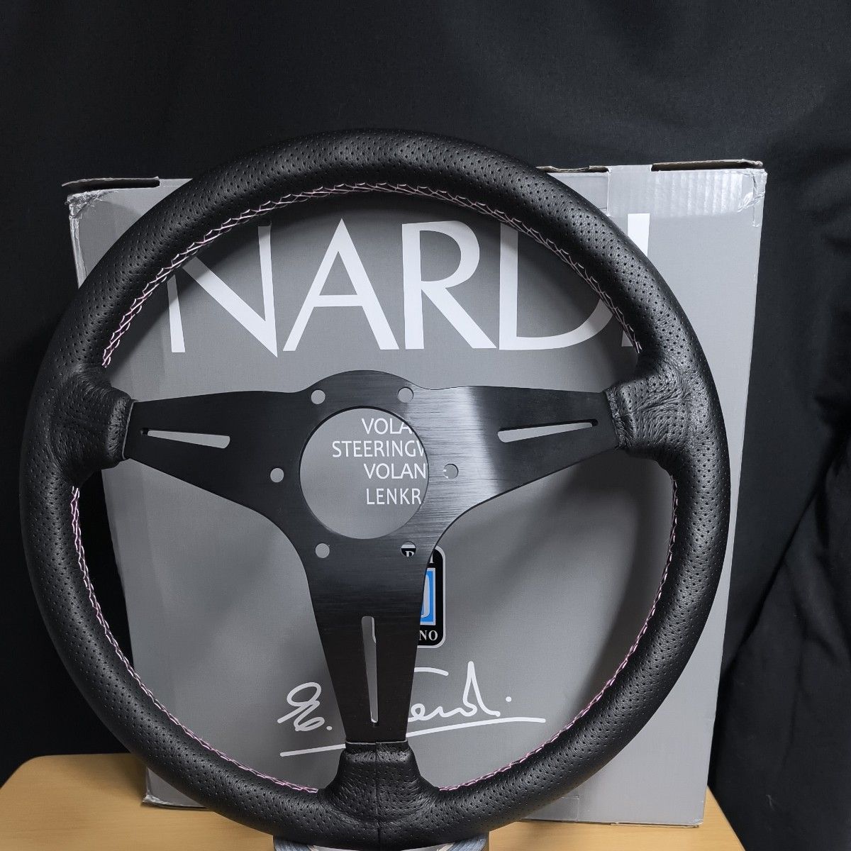 ナルディNARDI タイプ クラシック ピンク 85mmディープ 350mm｜Yahoo
