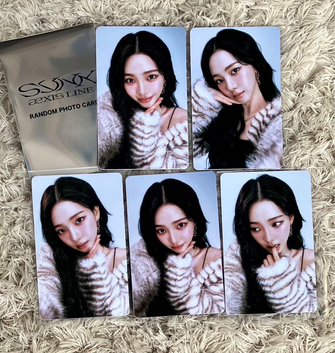 aespa エスパ 2025ライブツアー SYNK ラントレ トレカ カリナ 5枚