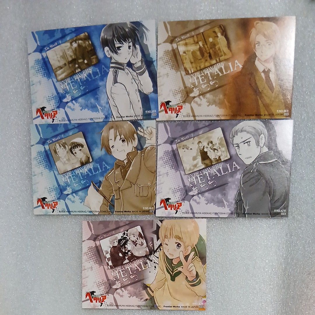 Axis Powers ヘタリア トレーディングカード 54枚セット ヘタリア Axis