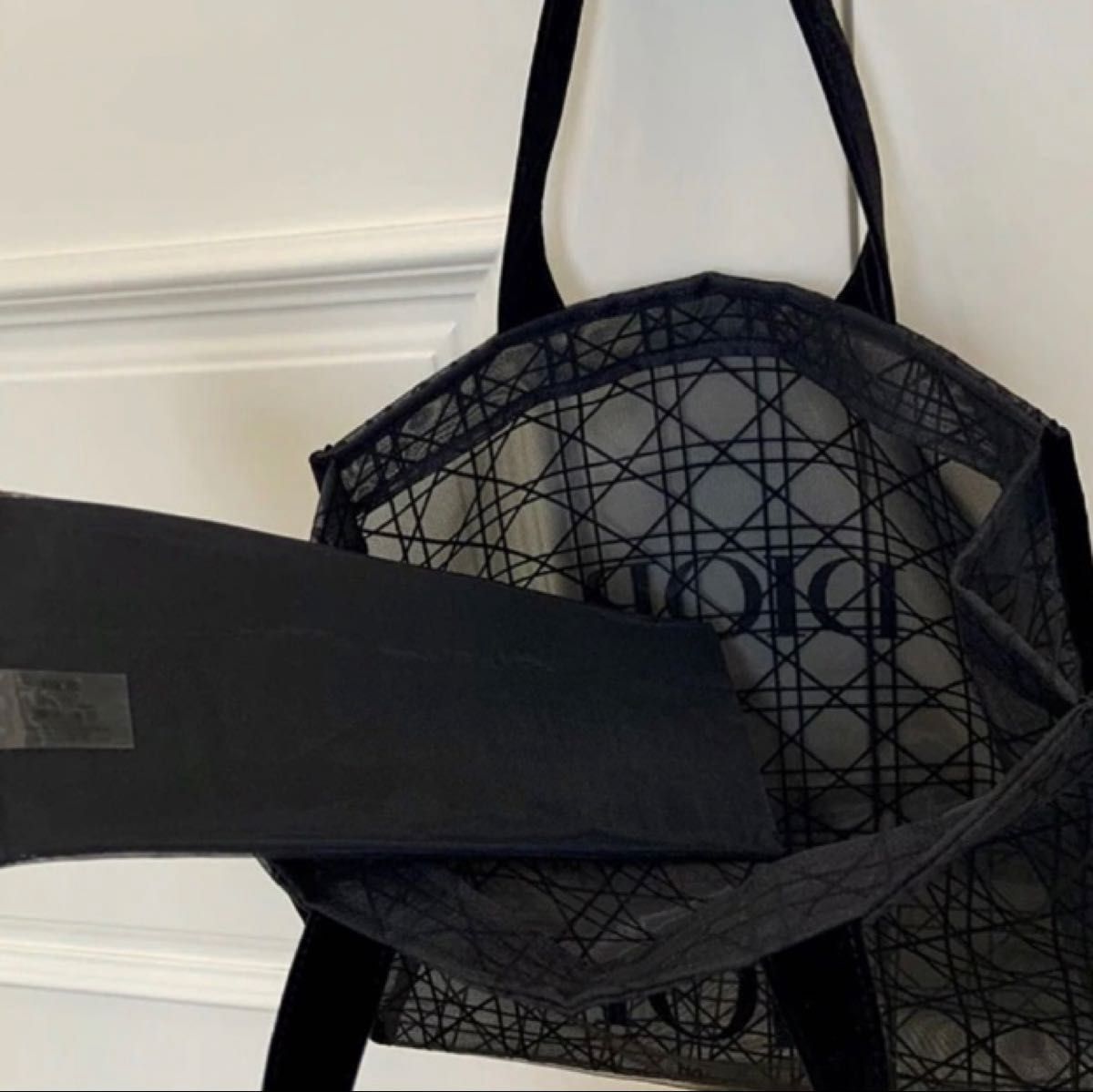 2025 海外限定 新品未使用 Dior ノベルティトートバッグ ブラック