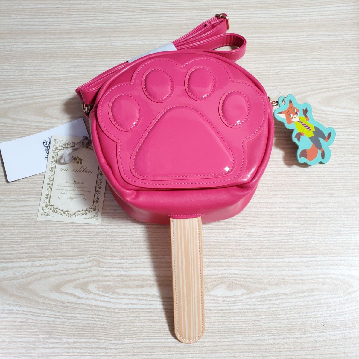 ディズニー ズートピア ちはる ショルダーバック アイスキャンディー