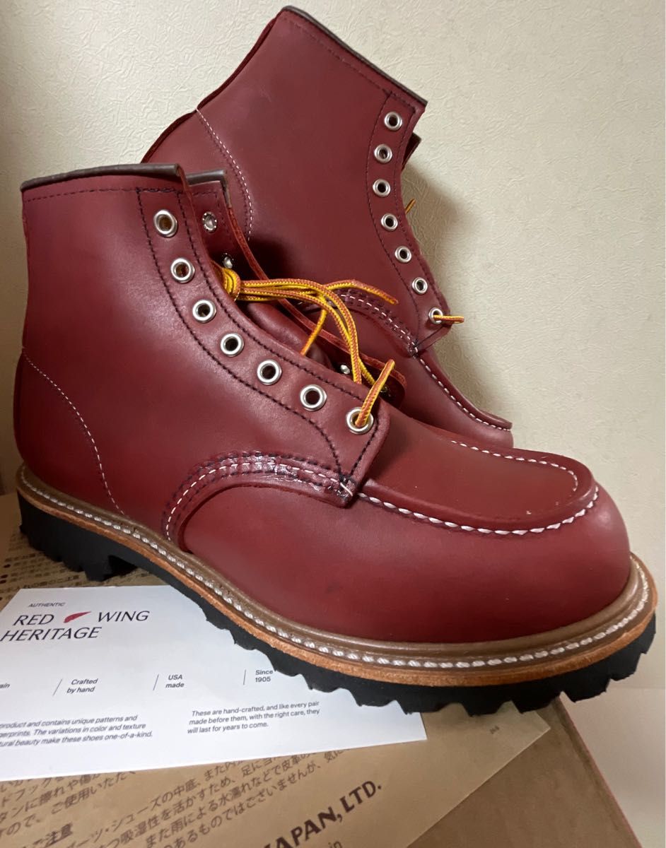 26 5cm RED WING Norway Moc レッドウィング 8209 US8 5D 未使用箱有り