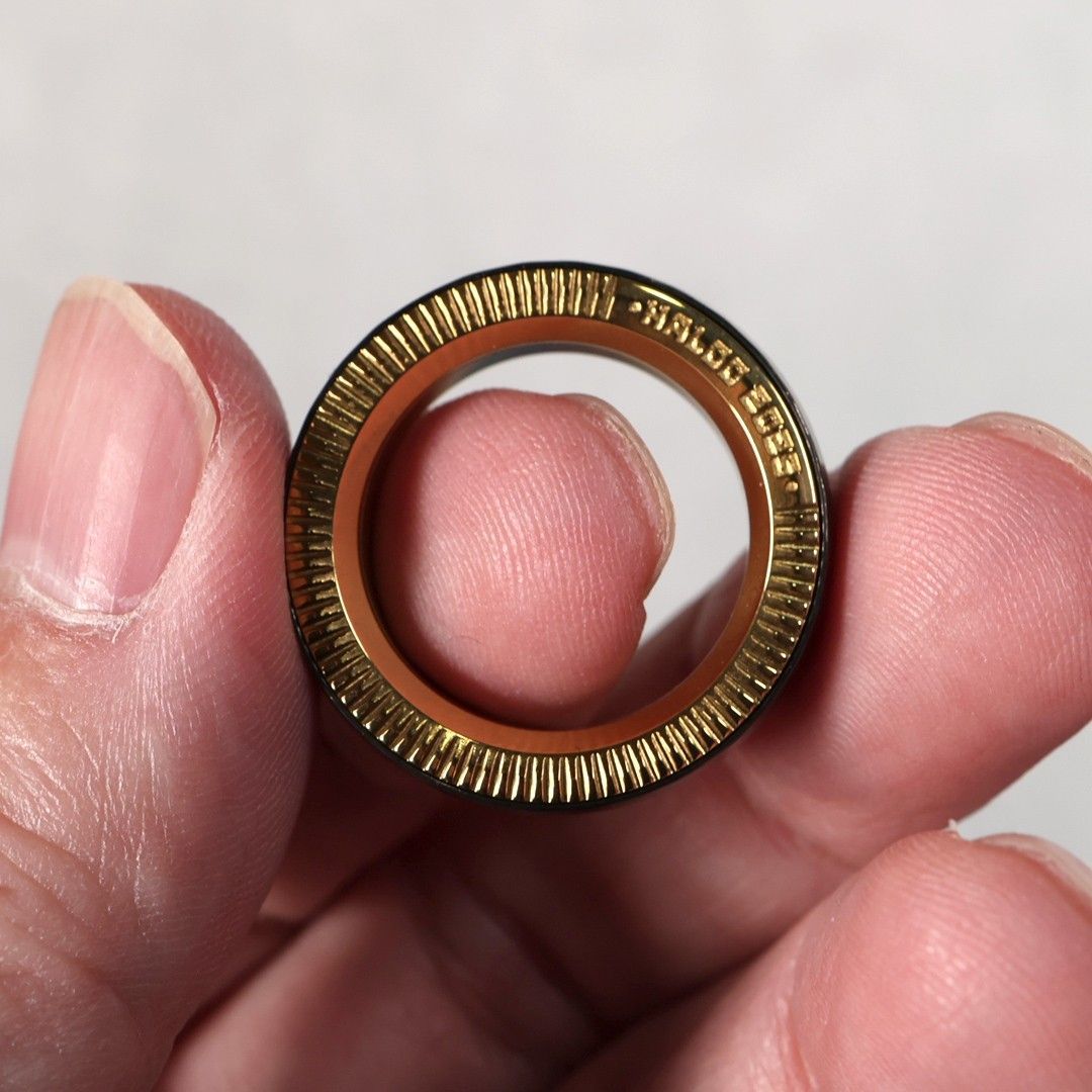 新品 指輪型フィジェットトイ ラチェットリング ブラック EDC｜Yahoo