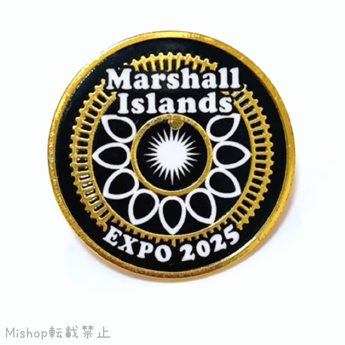 非売品 マーシャル諸島 ピンバッジ 大阪関西万博 EXPO2025 スタッフ