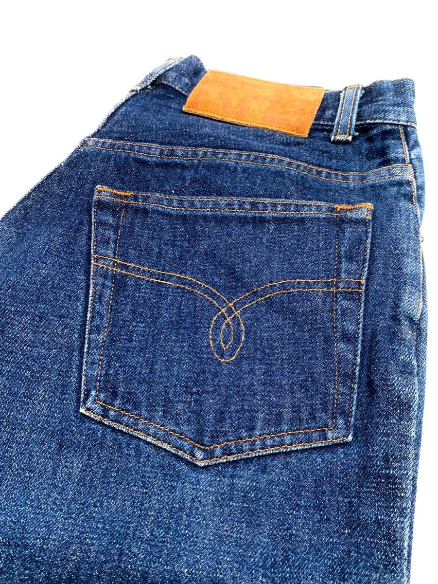 希少〉90sUSA製 RRL 初期 赤耳インディゴデニム ビンテージ 三ツ星期