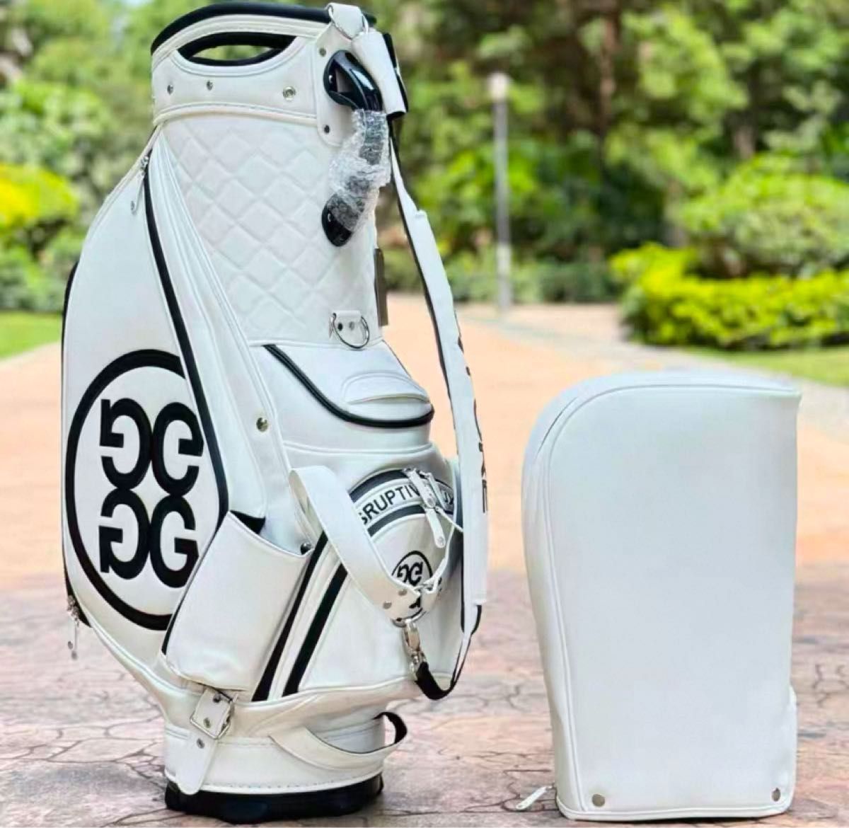 G/FORE ジーフォア ゴルフ キャディバッグ スタンドバッグ ホワイト