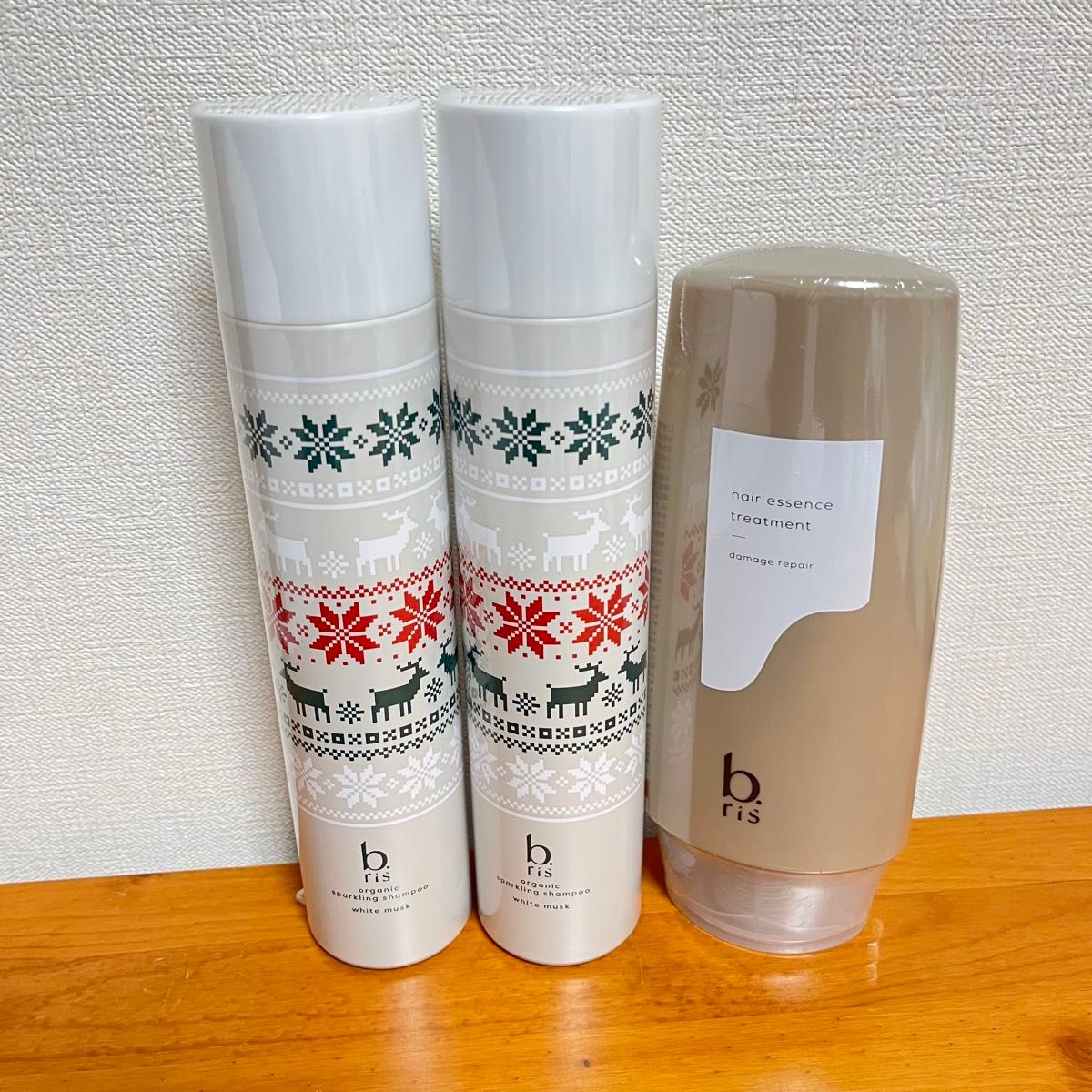 2025冬限定 ビーリス 炭酸シャンプー ホワイトムスクの香り