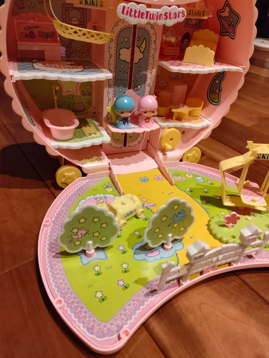 リトルツインスターズ キキララ の月のおうち 初代レトロ｜Yahoo