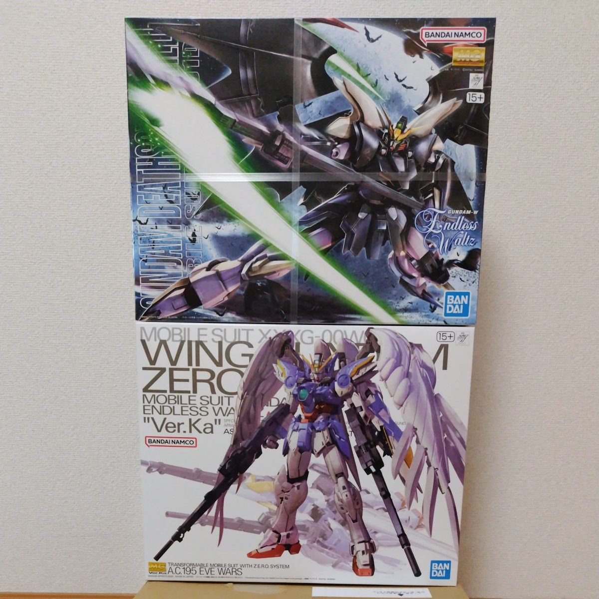 ウイングガンダムゼロEW Ver Ka ガンダムデスサイズヘル EW MG 未開封