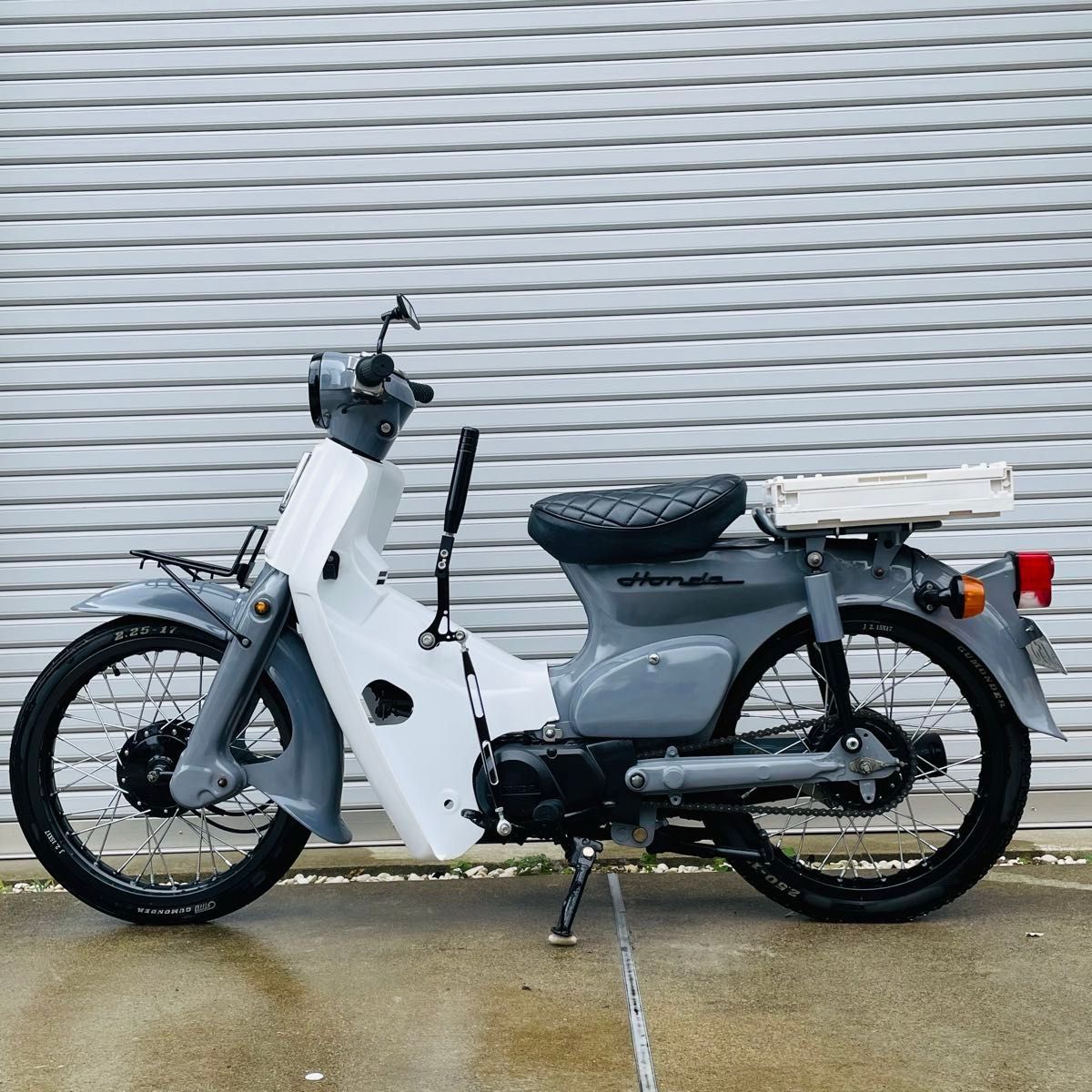 スーパーカブ用リンク式ハンドシフト（ジョッキーシフト）キット