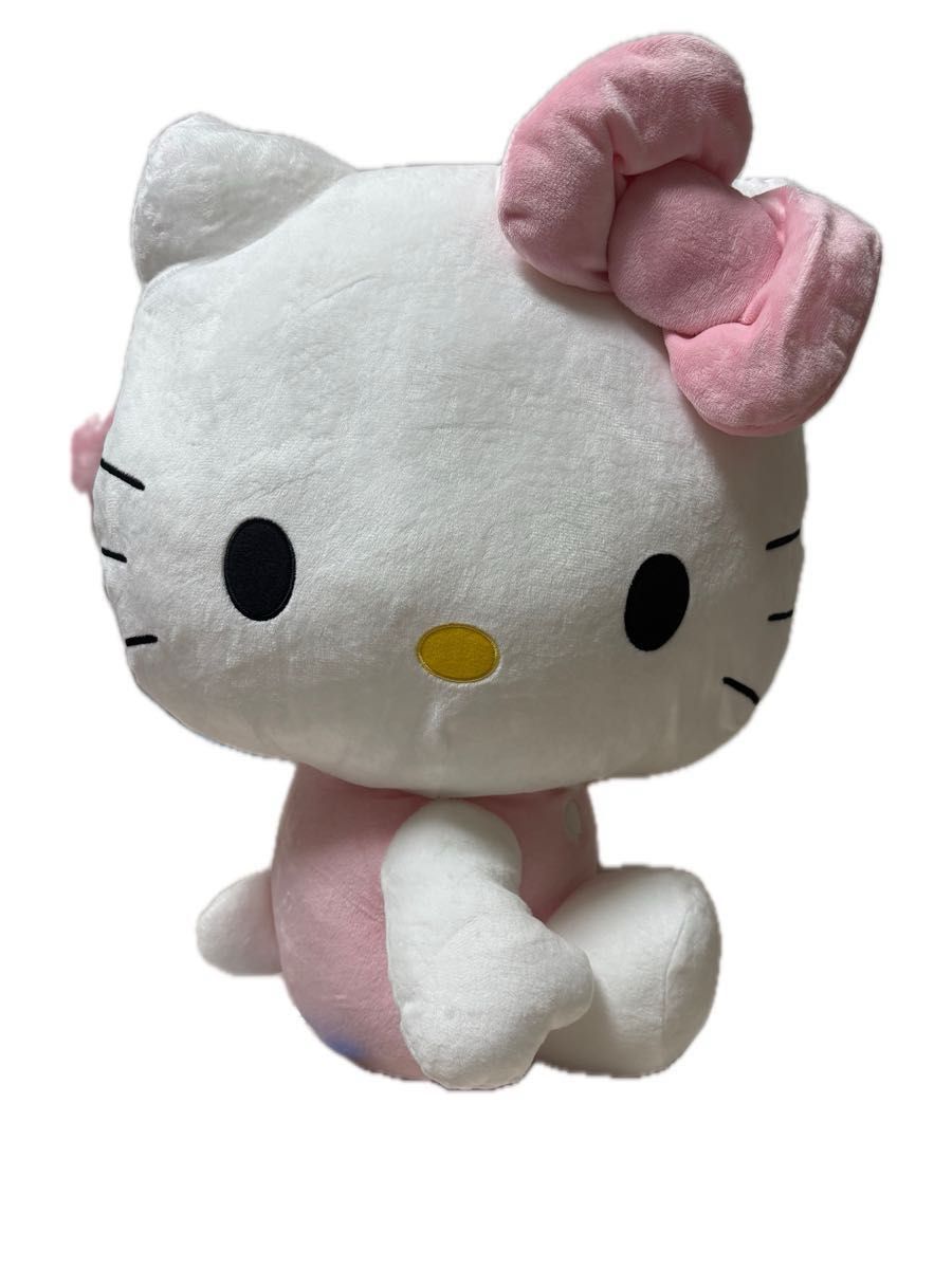 最新作】非売品キティちゃんぬいぐるみ超BIGハローキティ特大かわいい