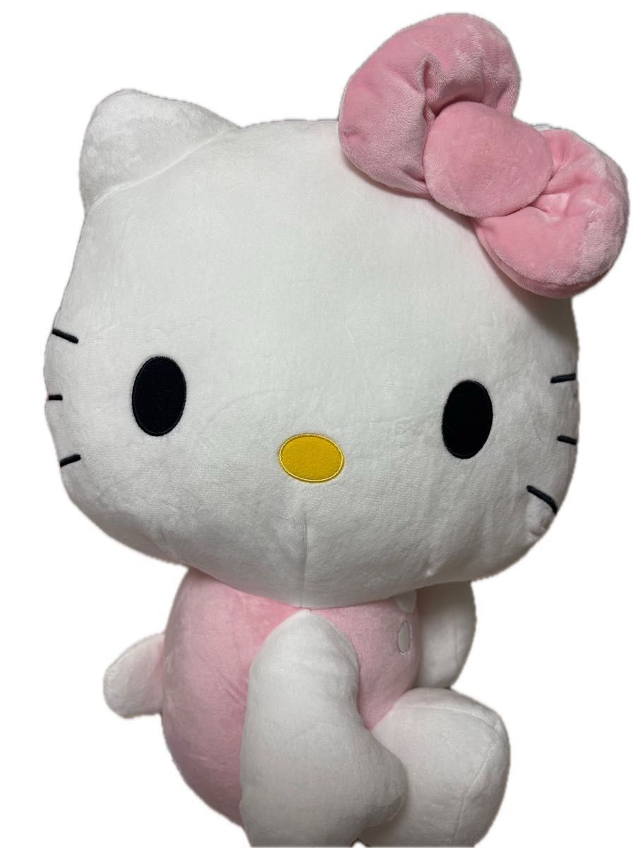 最新作】非売品キティちゃんぬいぐるみ超BIGハローキティ特大かわいい