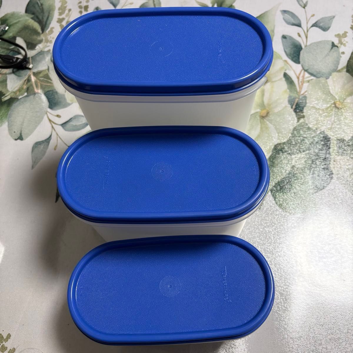 Tupperware 新品 タッパーウェア MMだ円 500ml 1100ml 1700ml 3個