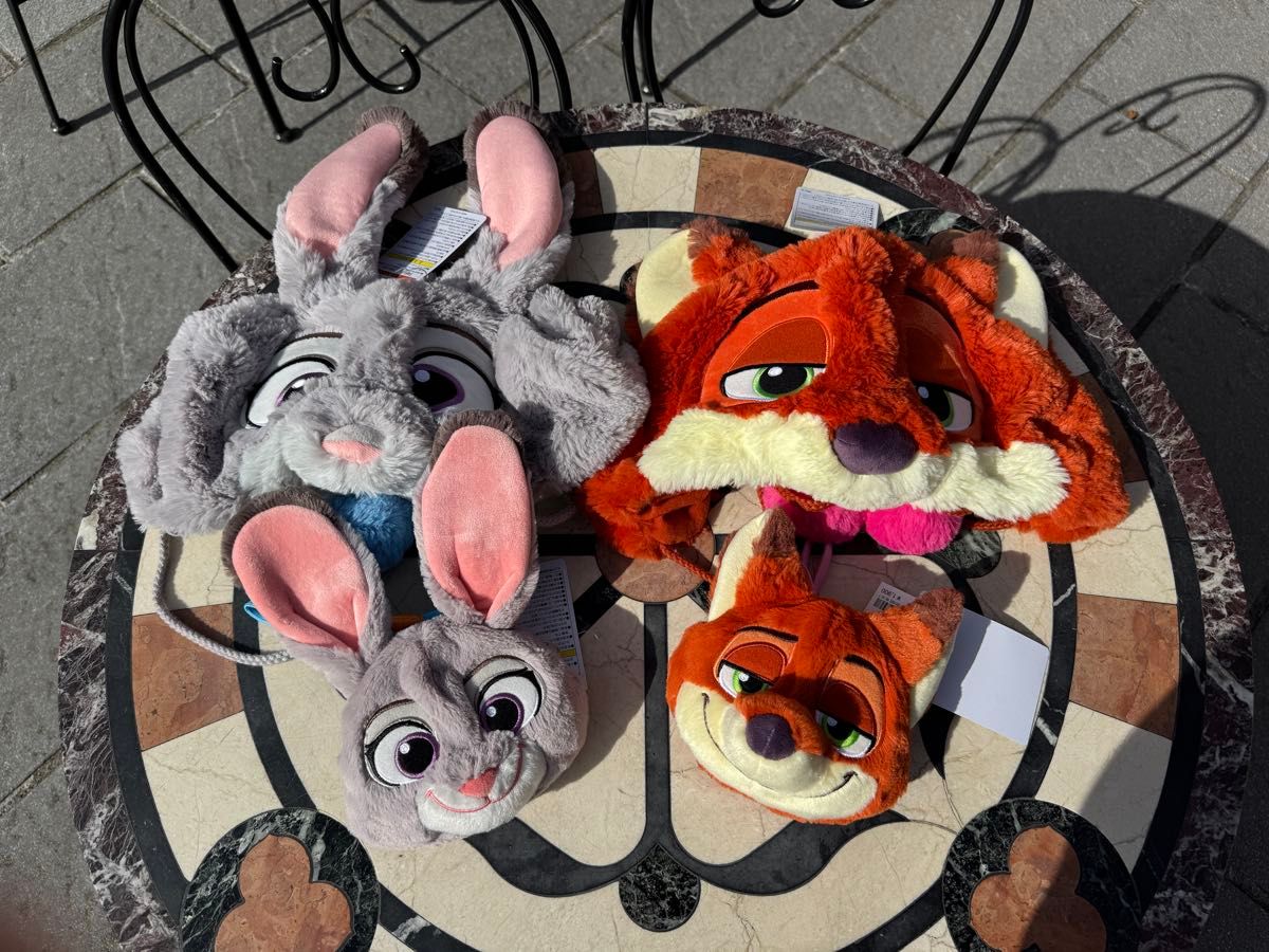 ディズニー ファンキャップ ポシェット ニック ジュディ ズートピア