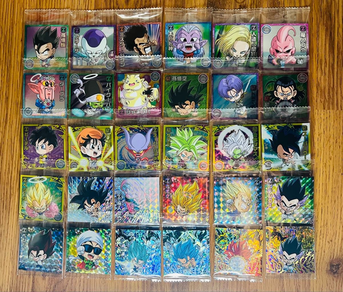 最新弾ドラゴンボール 超戦士 シールウエハース14弾 全30種 フルコンプ