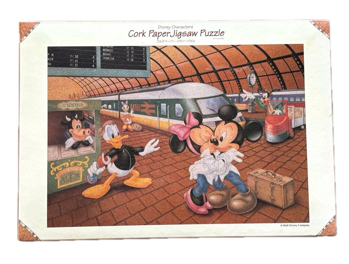 コルクペーパー ジグソーパズル 1000ピース ディズニー 3点セット