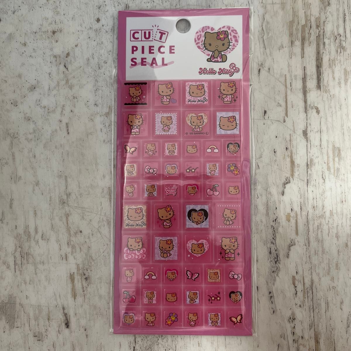 カットシール サンリオ 日焼け キティ キティちゃん ハローキティ 平成