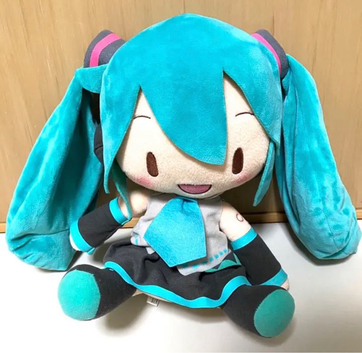 レア 初音ミク メガジャンボふわふわぬいぐるみ ジャンボ 大きい MIKU