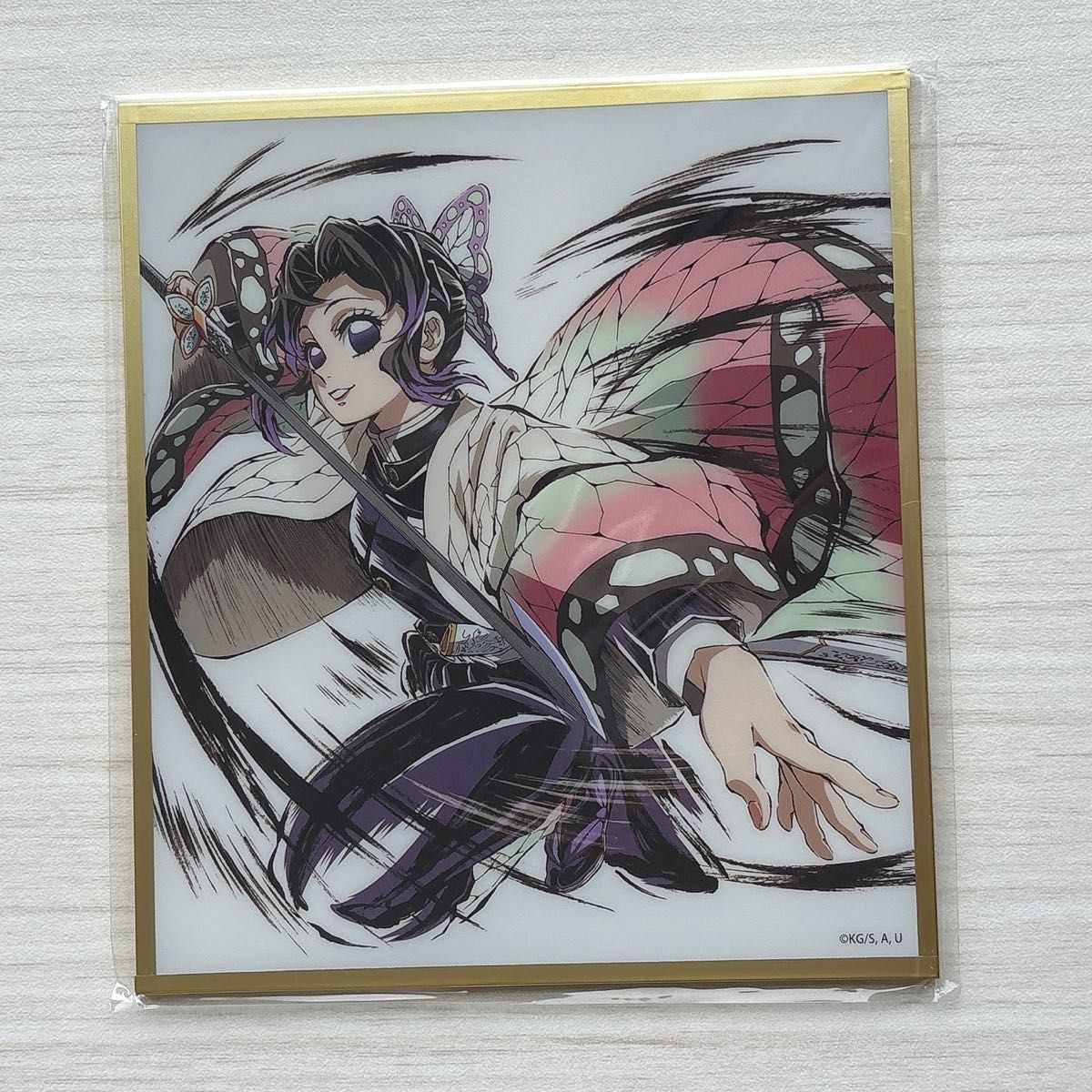 鬼滅の刃 ufotable 胡蝶しのぶ リアル webshop くじ アクリル色紙