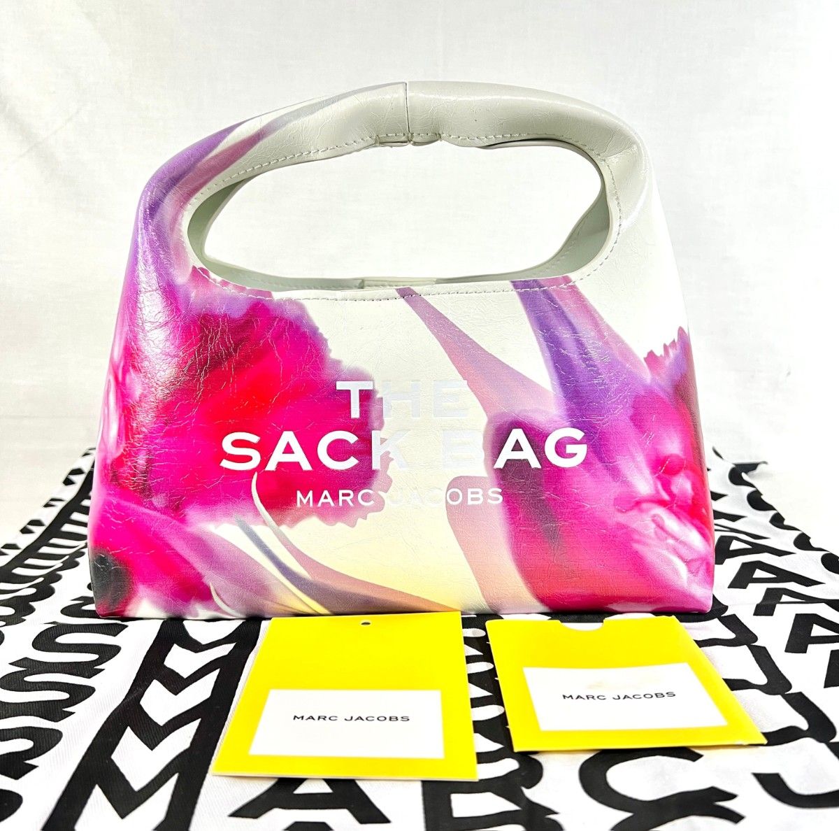 ポーチ付き】MARC JACOBS マークジェイコブス ザ サックバッグ ミニ