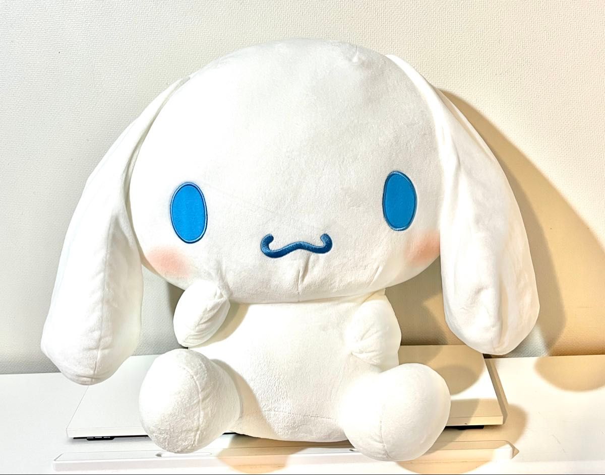 シナモロール 超超BIGぬいぐるみ～かしげポーズ～ Sanrioグッズ 非売品