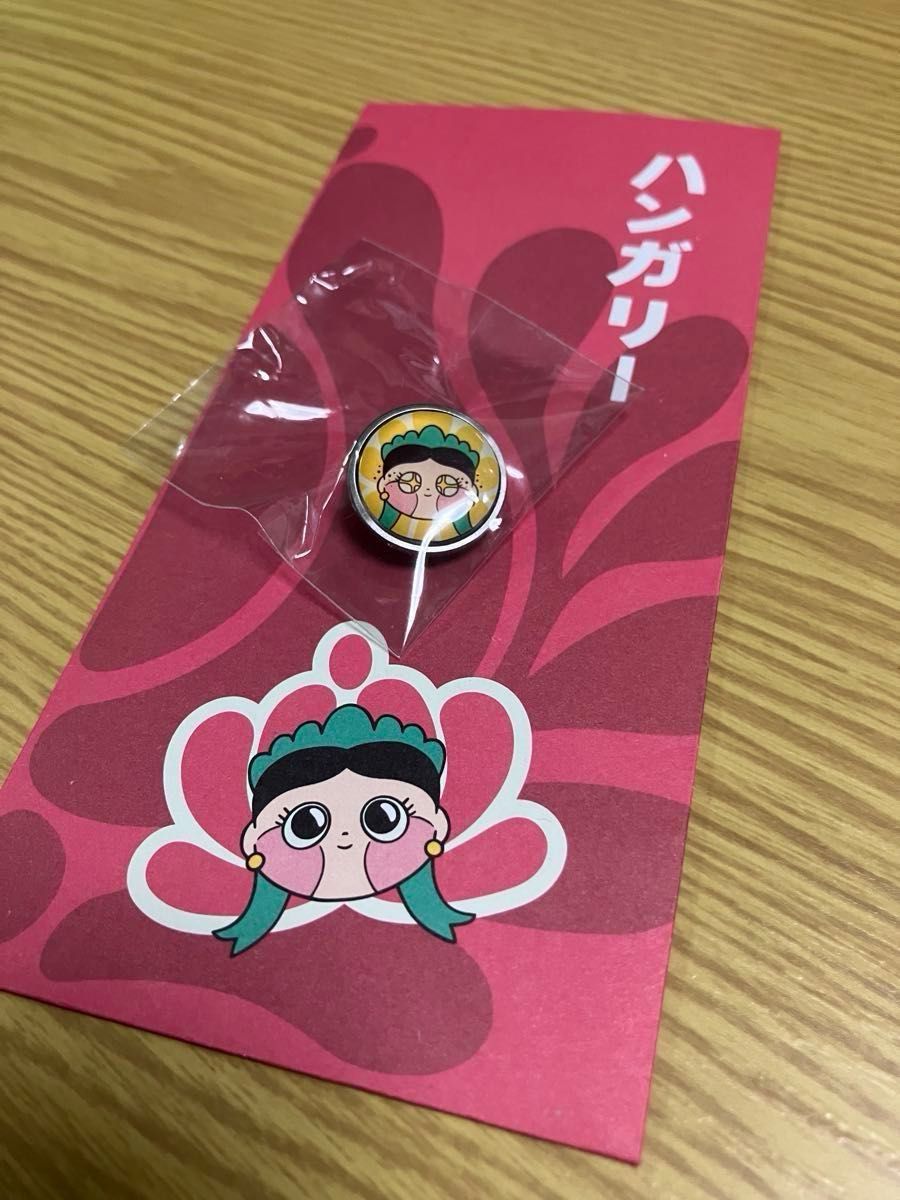 万博 ハンガリー パビリオン ピンバッジ マリシュカ 大阪 関西 大阪