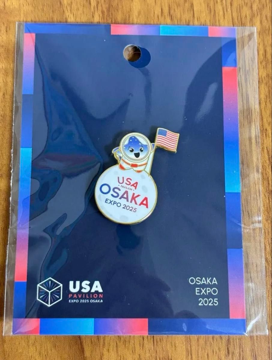 EXPO2025 大阪関西万博 アメリカ館 スパークピンバッジ 大特価☆大阪