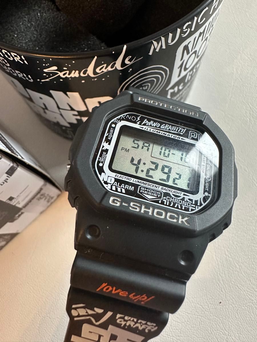 ポルノグラフィティ love up 20周年記念 CASIO G-SHOCK ブラック