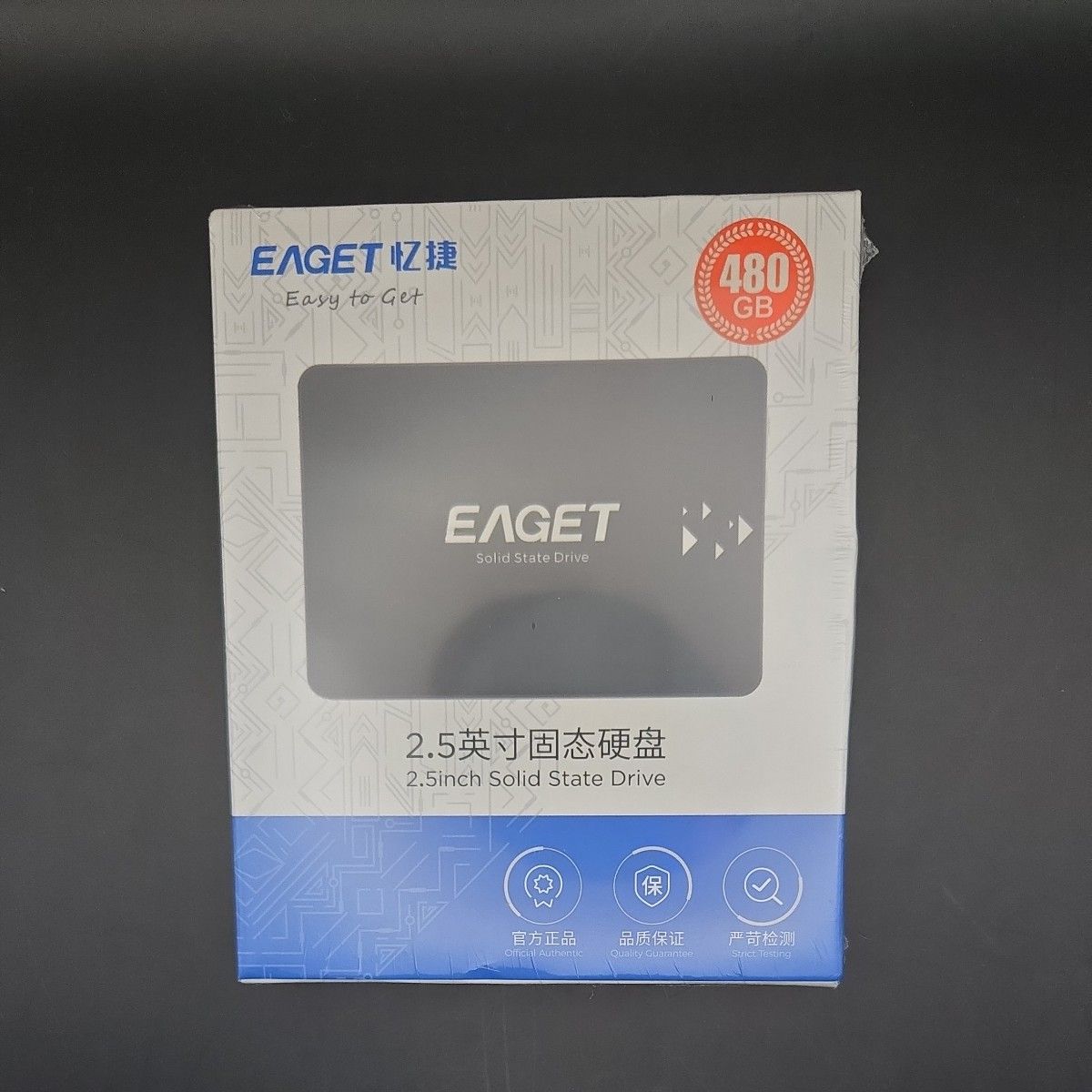 新品未開封】EAGET 480GB 2 5インチ SSD ソリッドステートドライブ_2