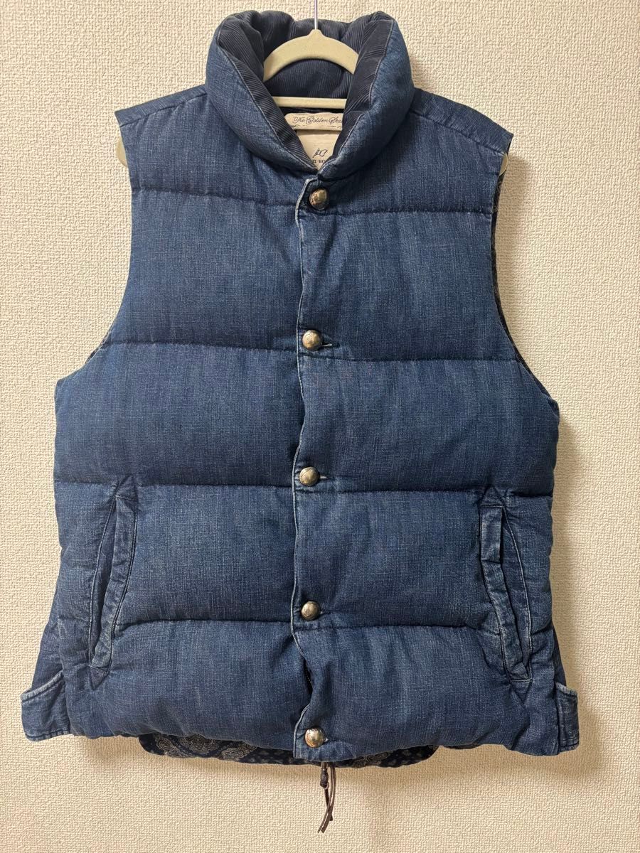 レミレリーフ REMI RELIEF デニム ダウ ペイズリー バンダナ ダウン