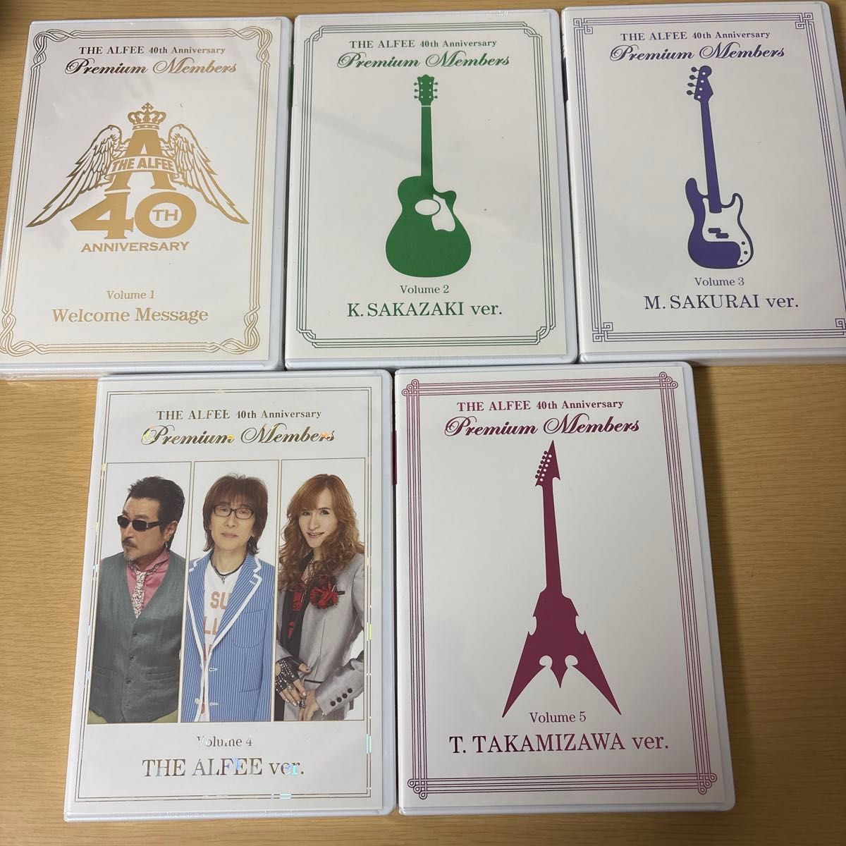 THE ALFEE 40周年アニバーサリー プレミアムメンバーズ DVDセット