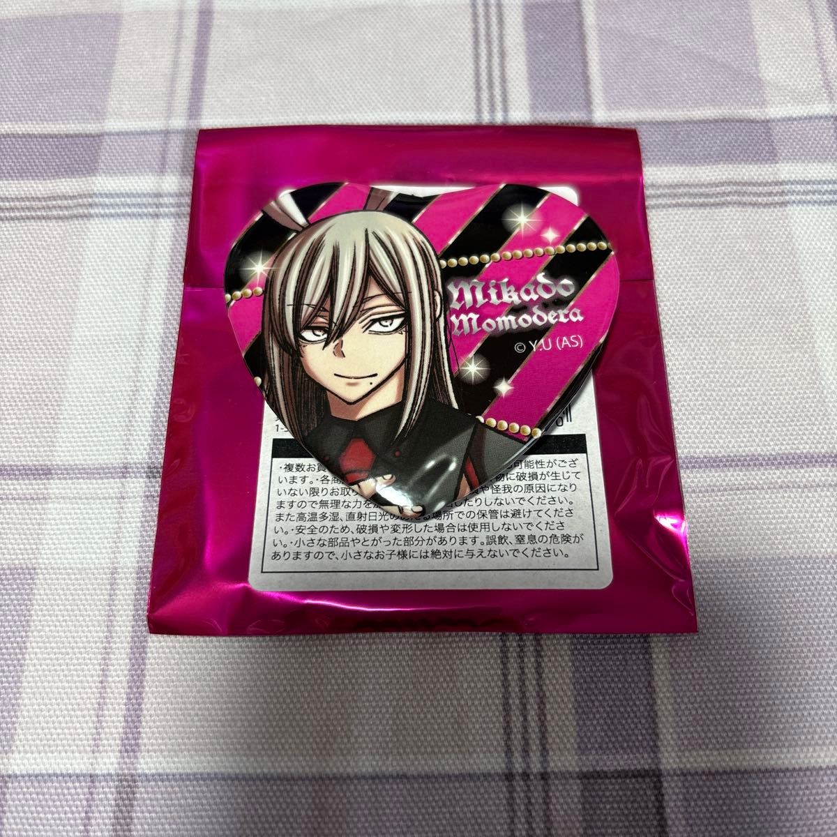 桃源暗鬼 漫画展 桃寺神門 ハート缶バッジ(バニー) 6点セット｜Yahoo