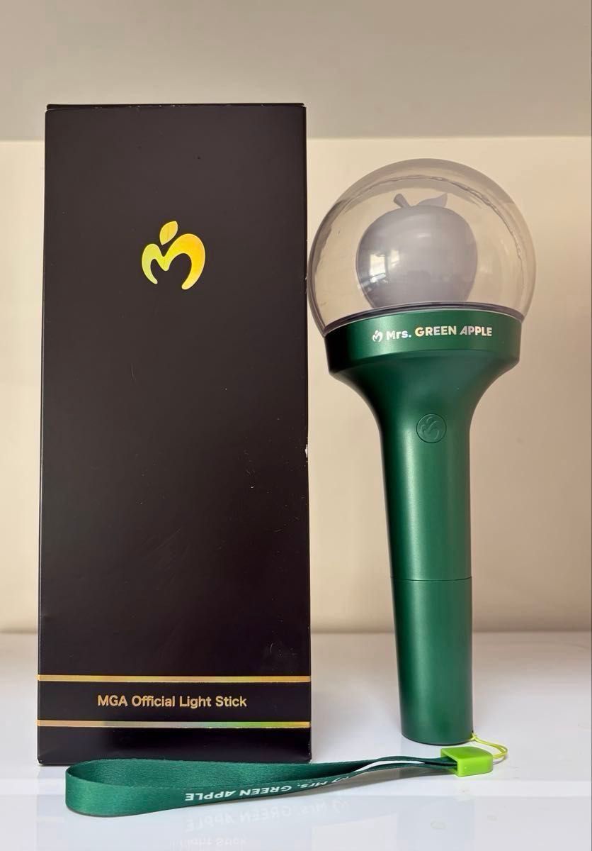 ミセスグリーンアップル ペンライト 公式ライトスティック りんご棒