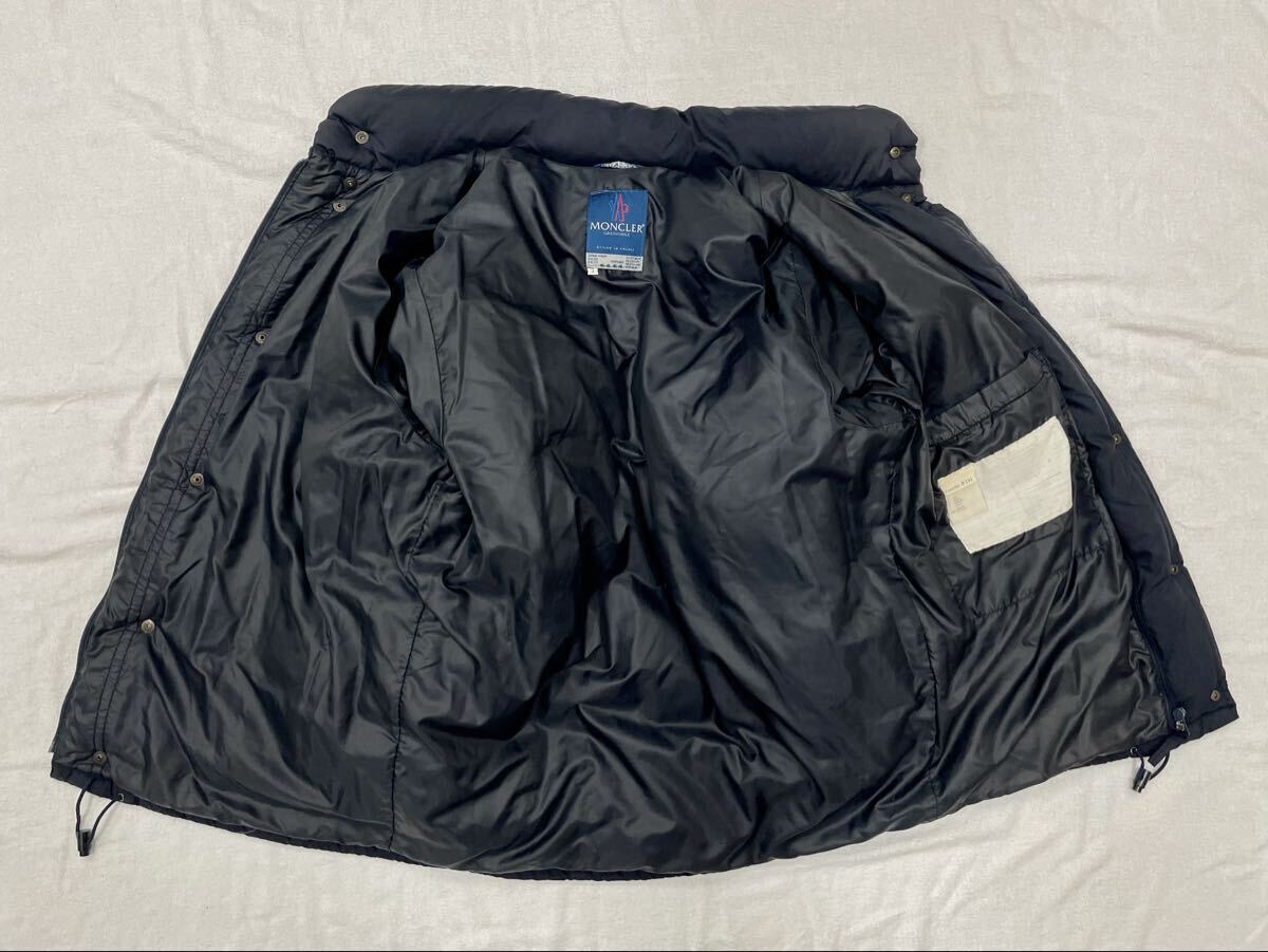 90s MonclerモンクレールParis パリ SZ 3メンズL XLフランス ネイビー