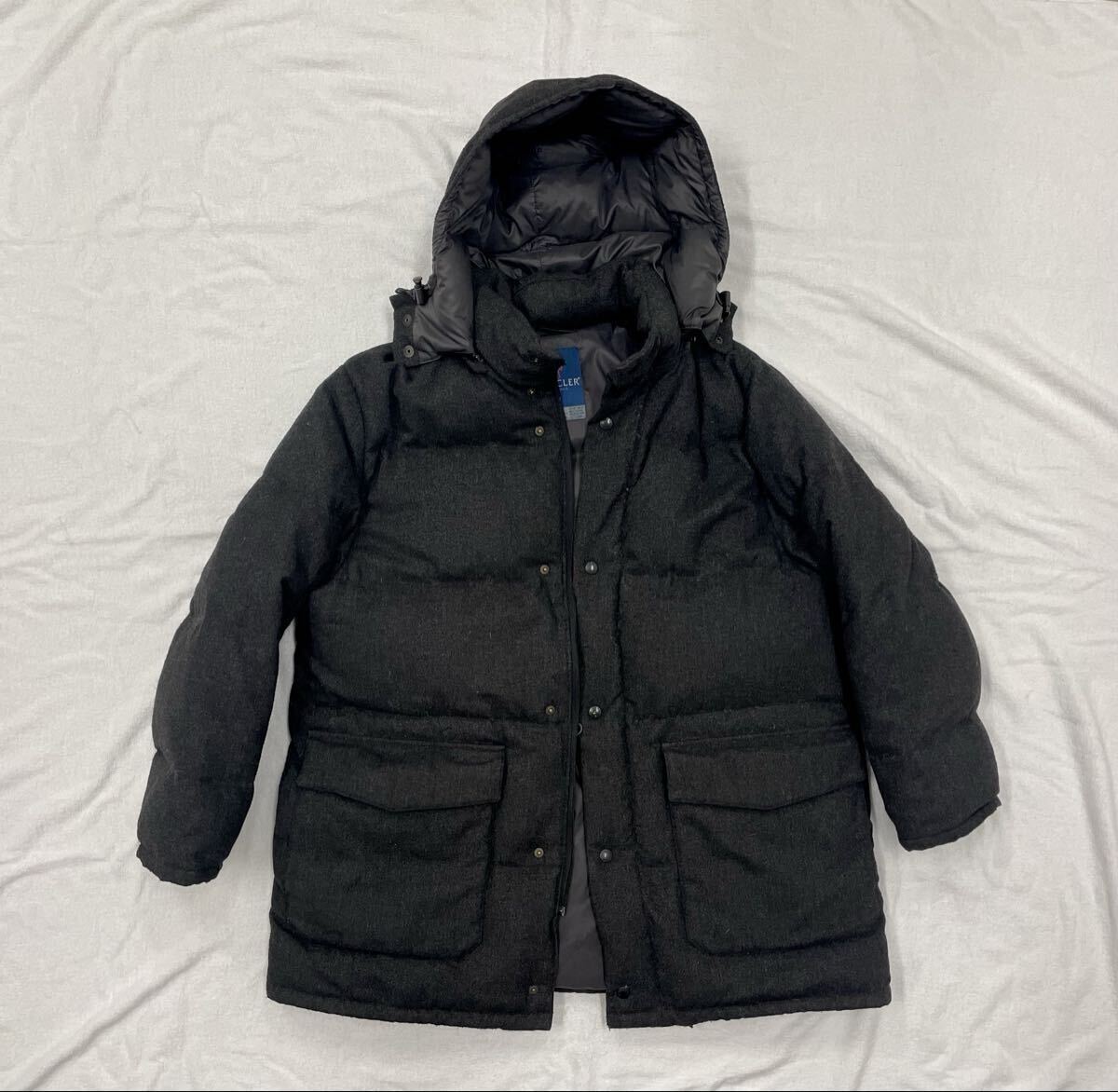 90s MonclerモンクレールParisパリSZ 3メンズL フランス 黒 ブラック