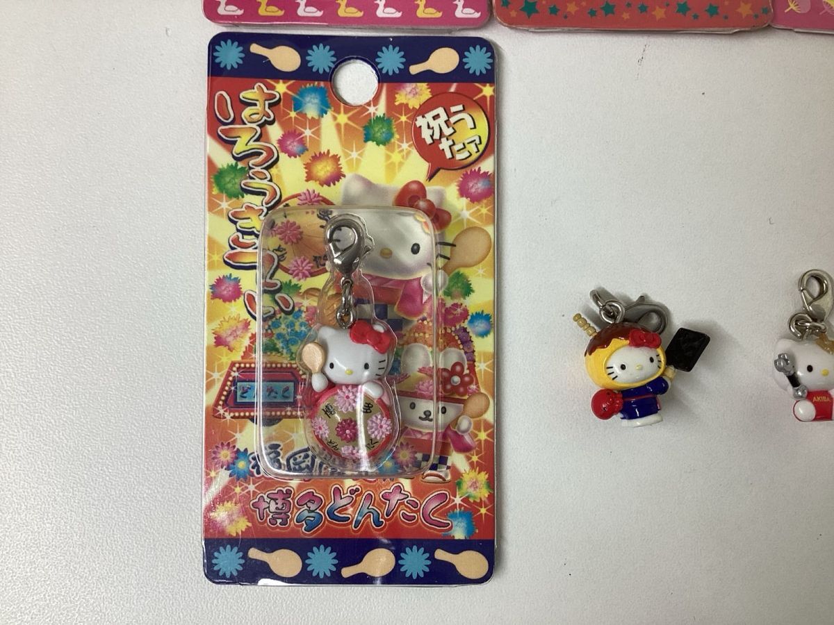 ご当地ハローキティ ファスナーマスコット金沢限定3個セット ご当地