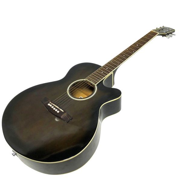 Sepia Crue アコースティックギター EAW-180-BKS エレアコ アコギ