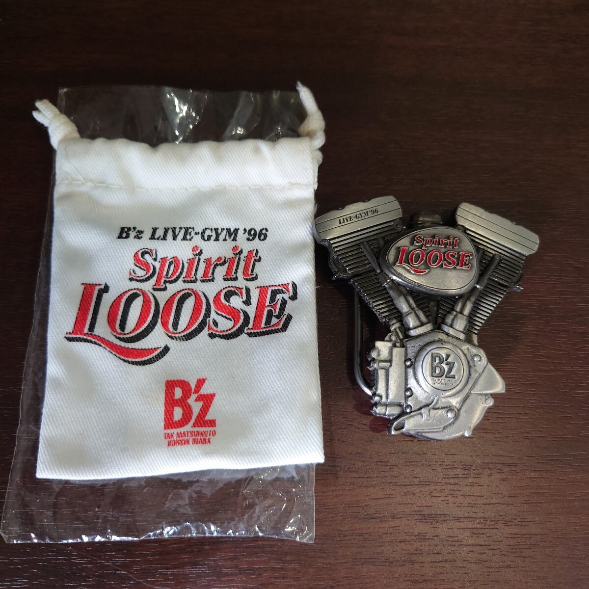 B'z Spirit Looseグッズ バックル B'z Spirit Looseグッズ バックル