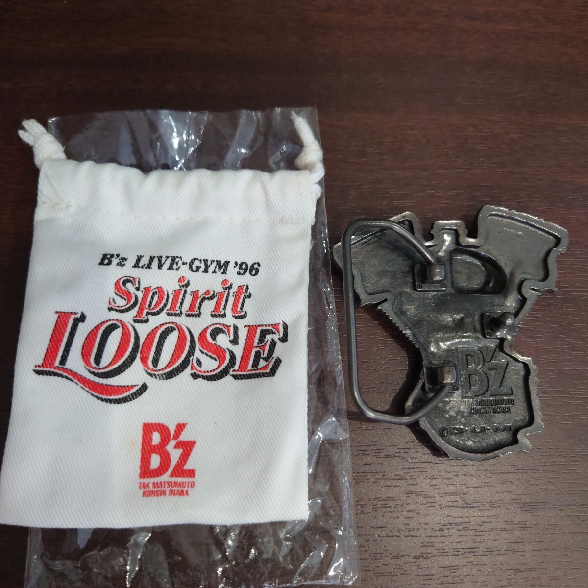 B'z Spirit Looseグッズ バックル B'z Spirit Looseグッズ バックル