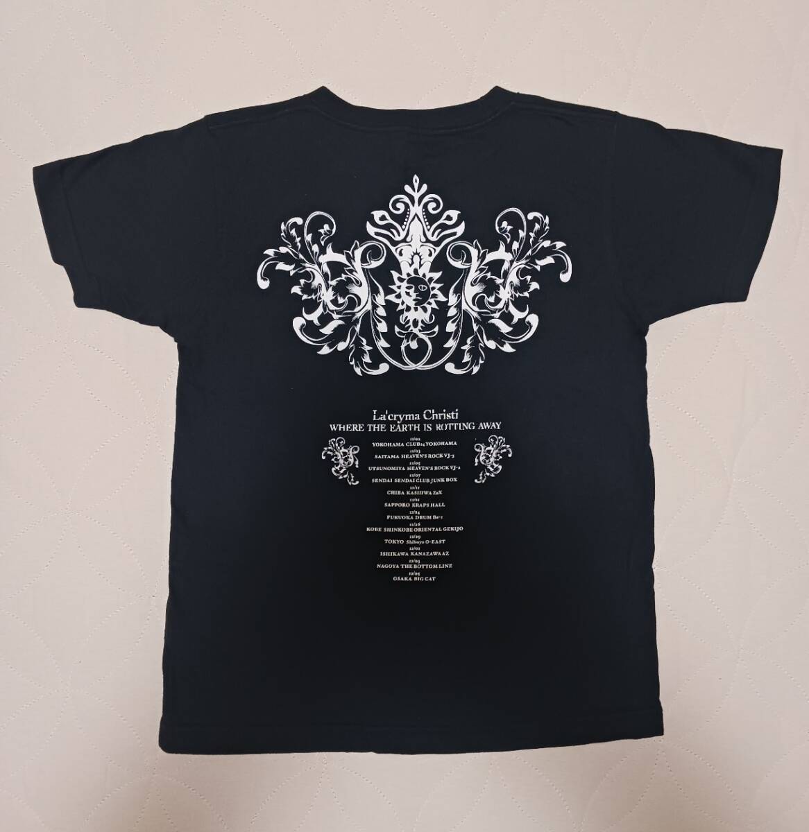 La'cryma Christi ラクリマ WHERE THE EARTH IS ROTTING AWAY ツアーT