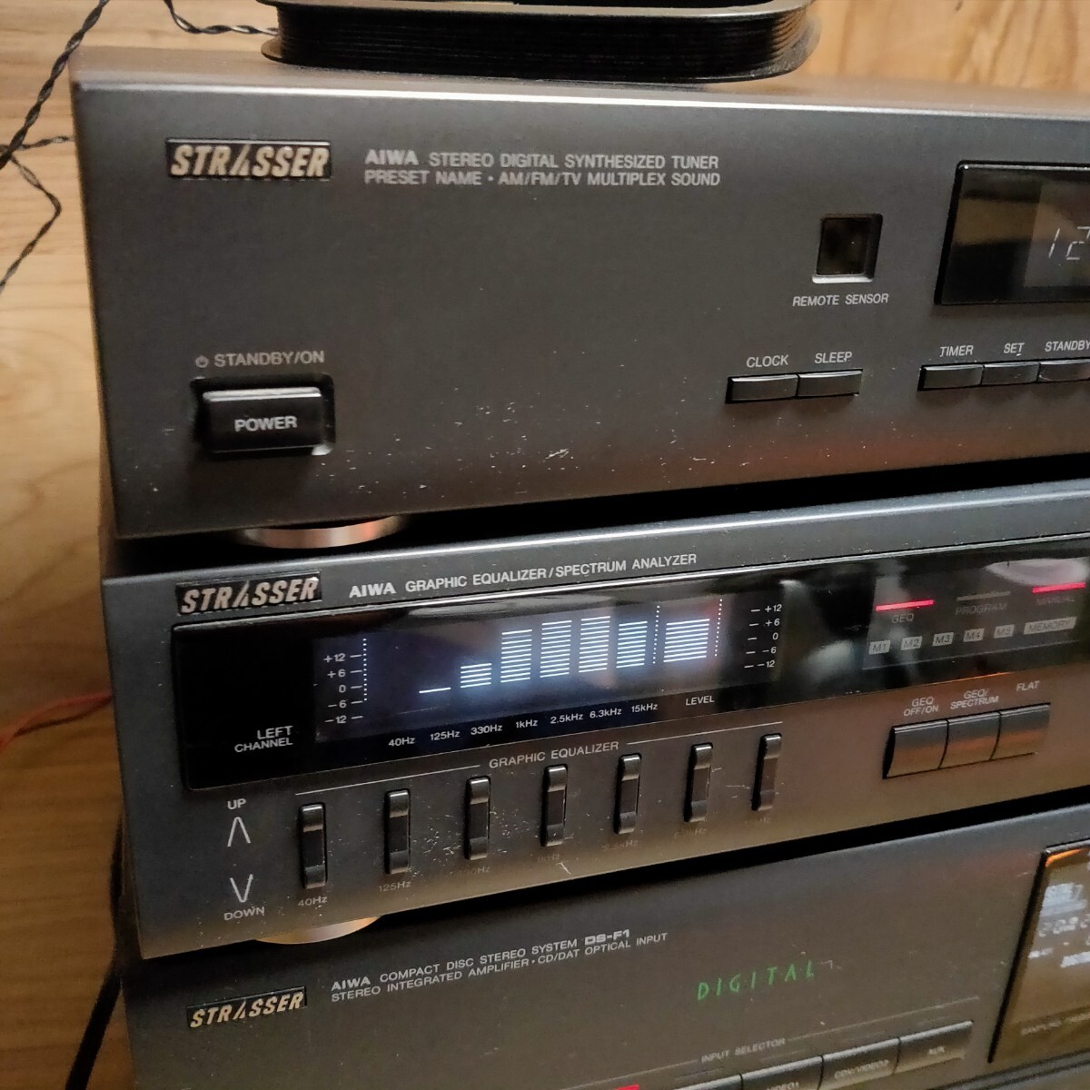 送料無料(2324)AIWA アイワ システムコンポ MX-SF1 GE-SF1 TX-SF1