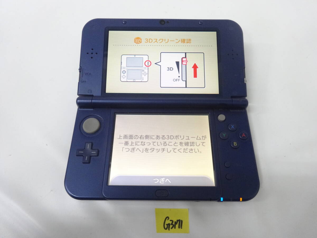 Nintendo 任天堂 ニンテンドー New3DSLL 本体 動作確認済み A3327