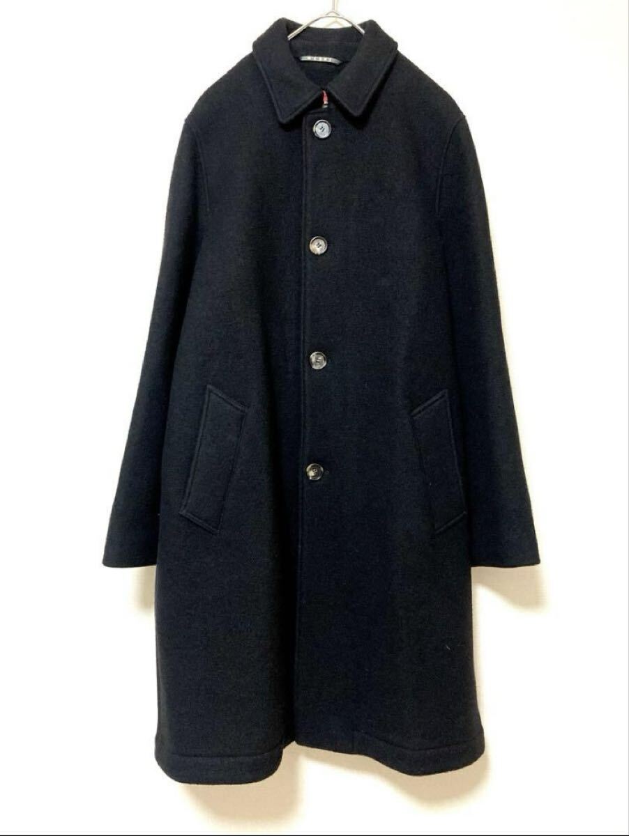 Yahoo!オークション - マルニ marni ウール ステンカラーコート メンズ