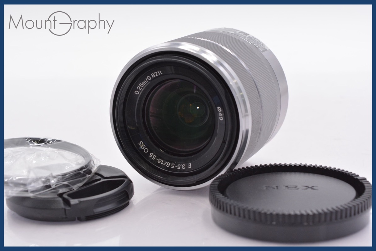 優良品 SONY E18-55mm F3.5-5.6 OSS ☆極上品☆ソニー SONY E18-