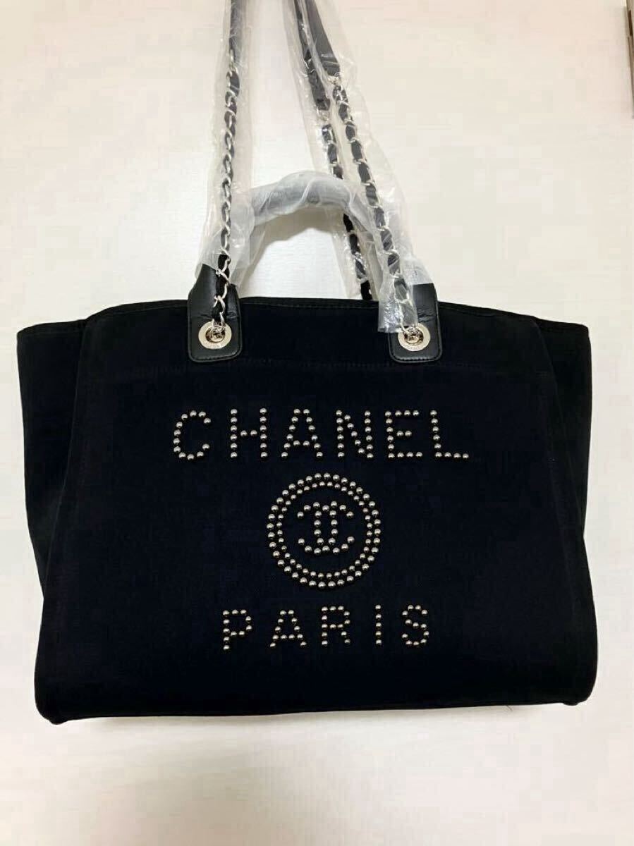 シャネル ノベルティ CHANEL トートバッグ ショルダーバッグ ブラック