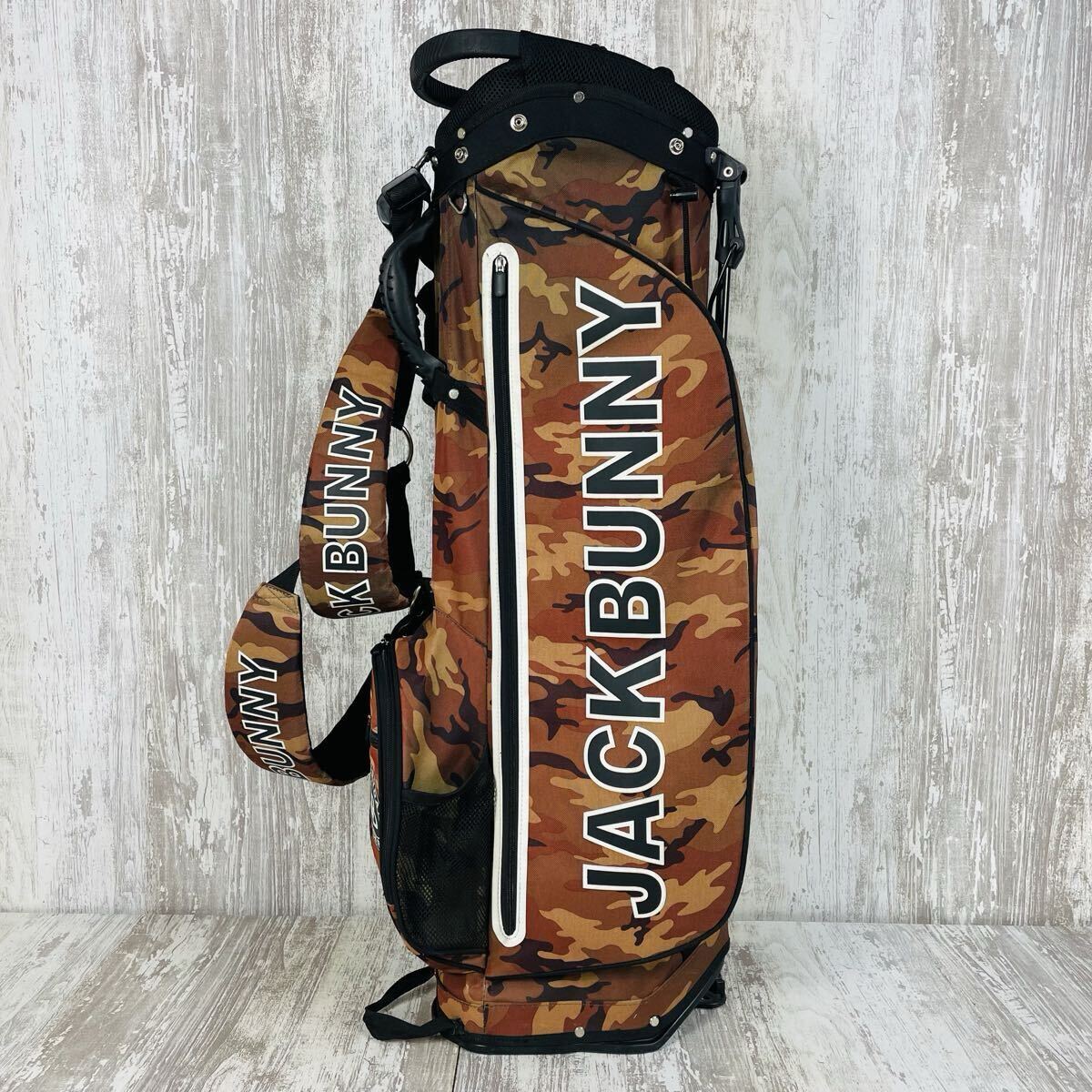 JACK BUNNY ジャックバニー スタンド キャディバッグ ゴルフ 迷彩