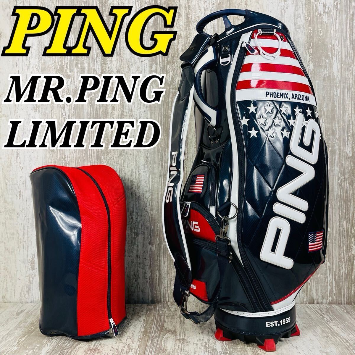 限定品】PING ピン ゴルフ MR PING LIMITED ミスターピン リミテッド