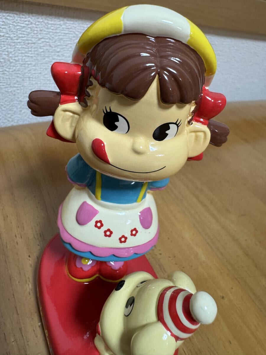 レトロ 美品 不二家 ペコちゃん人形陶器製置物飾り FUJIYA｜Yahoo